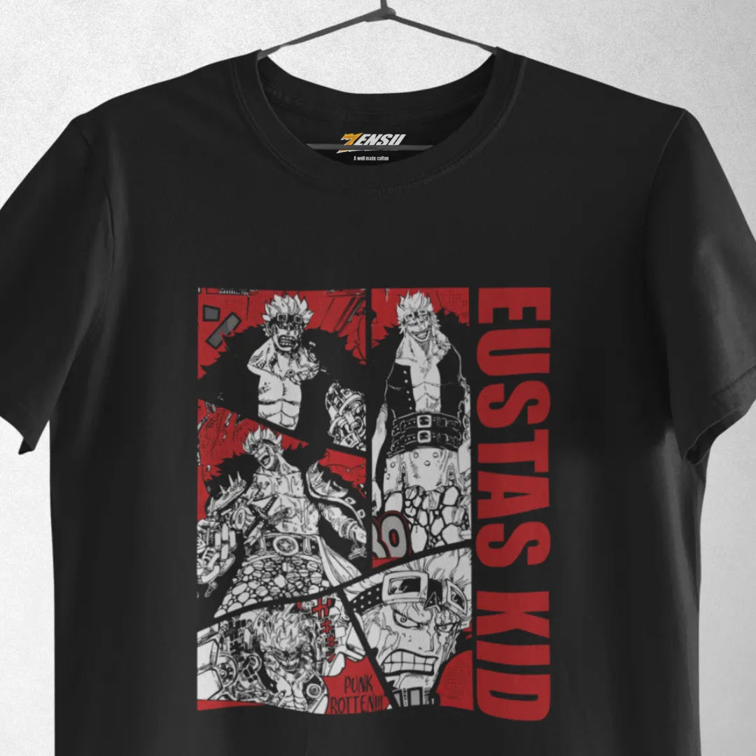 Eustass Punk Rotten - One Piece | Premium Kaos Anime Z158