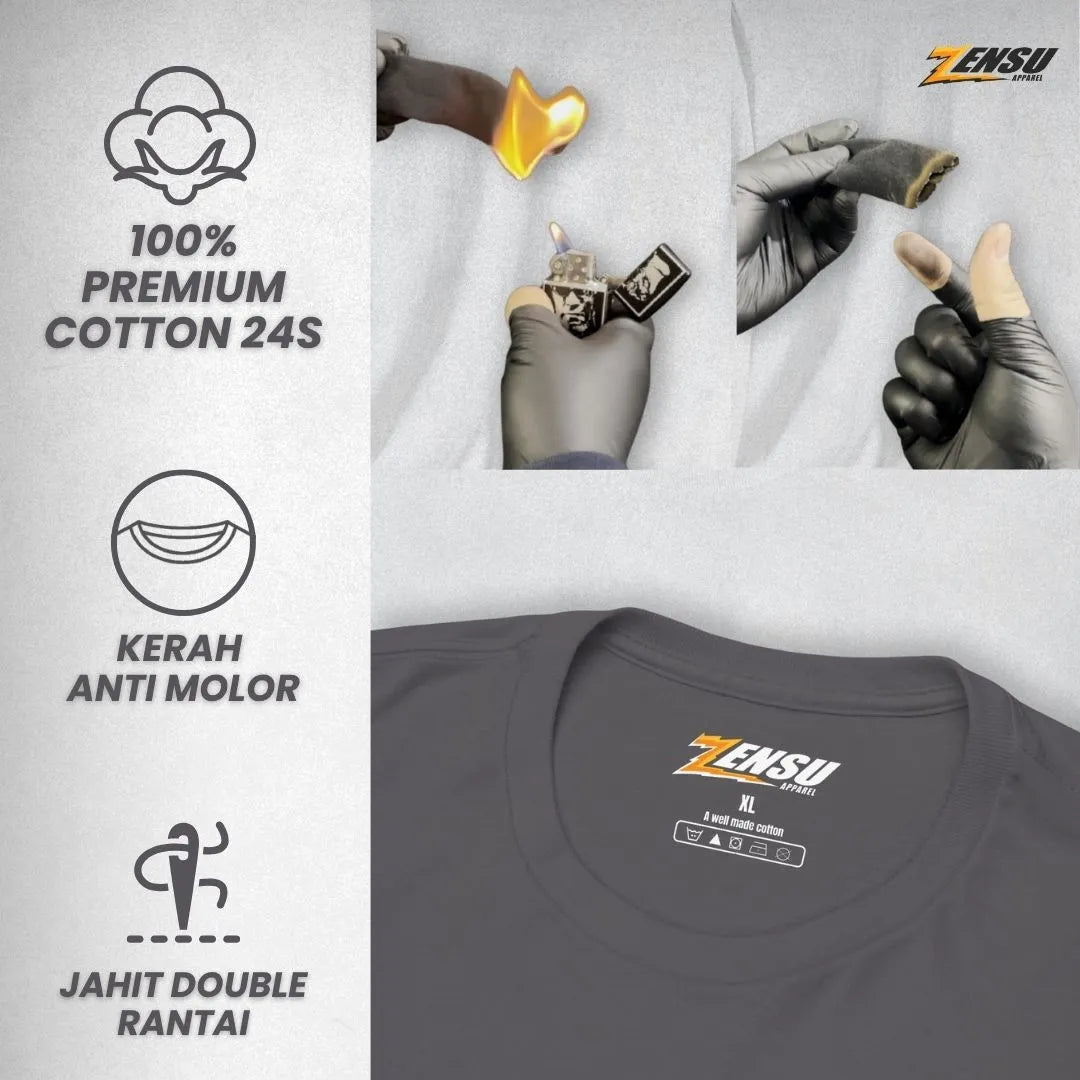 Luffy Gear 5 X Kaido - One Piece | Premium Kaos Anime Z036