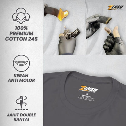 Luffy Gear 5 X Kaido - One Piece | Premium Kaos Anime Z036