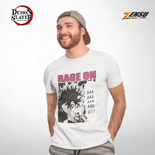 Tanjiro Rage - Demon Slayer | Baju Kaos Anime Z023