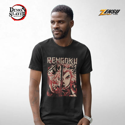 Rengoku Sheath Sword - Demon Slayer | Baju Kaos Anime Z041