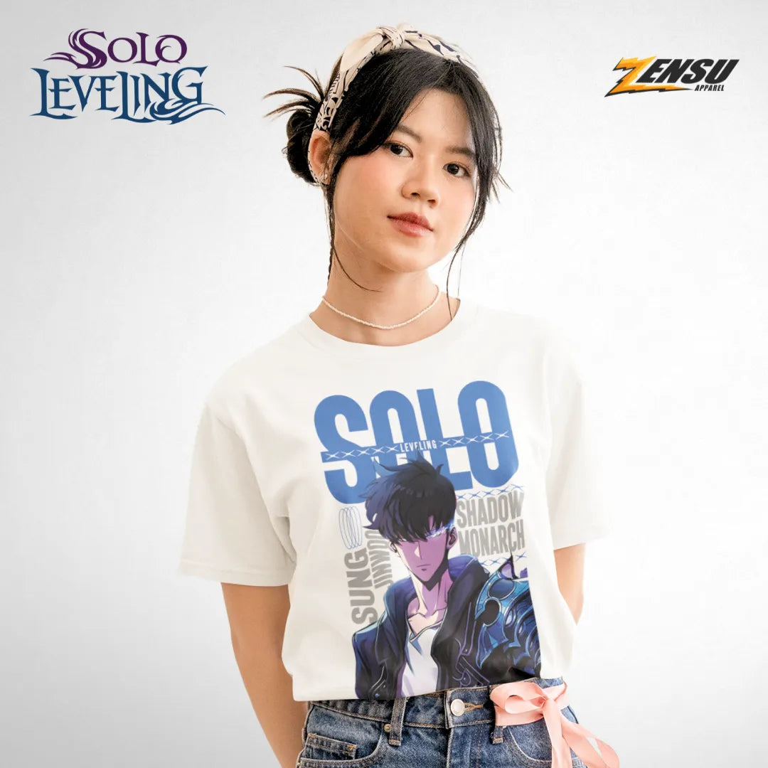 Sung Jinwoo The Shadow Monarch - Solo Leveling | Baju Kaos Anime Z067