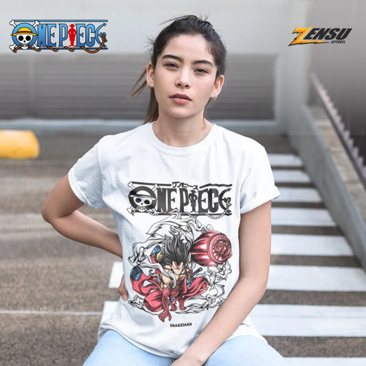 Luffy Snakeman - One Piece | Baju Kaos Anime Z082