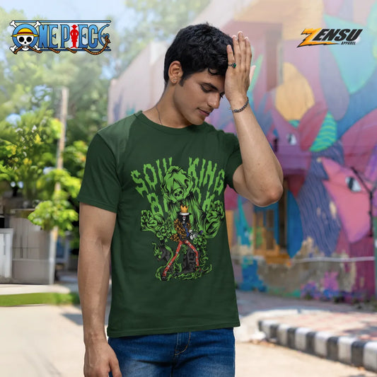 Brook Soul King - One Piece | Baju Kaos Anime Z086