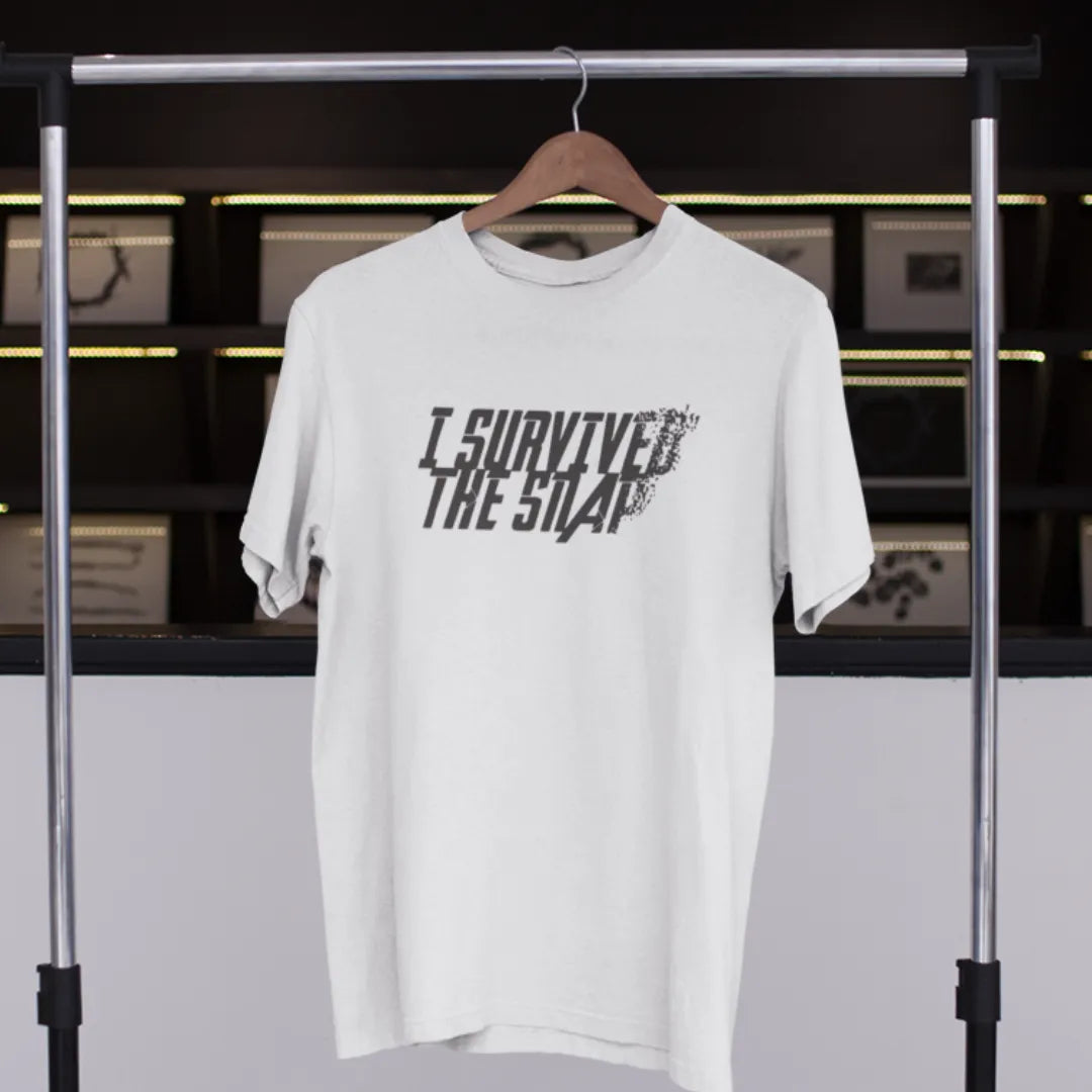 I Survived the Snap - Avengers | Premium Kaos Streetwear Movie Z061