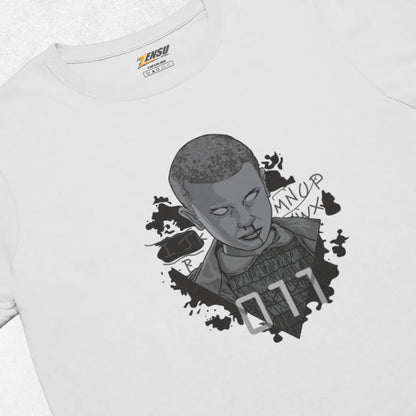 Eleven Superpower - Stranger Things | Premium Kaos Streetwear Movie Z064