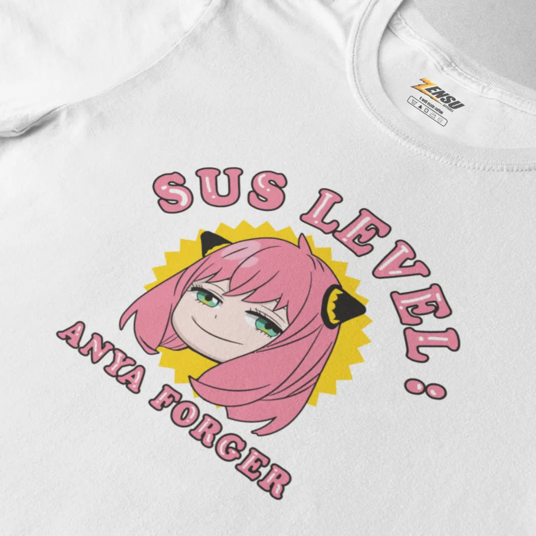 Anya Sus Level - Spy X Family | Premium Kaos Anime Z069