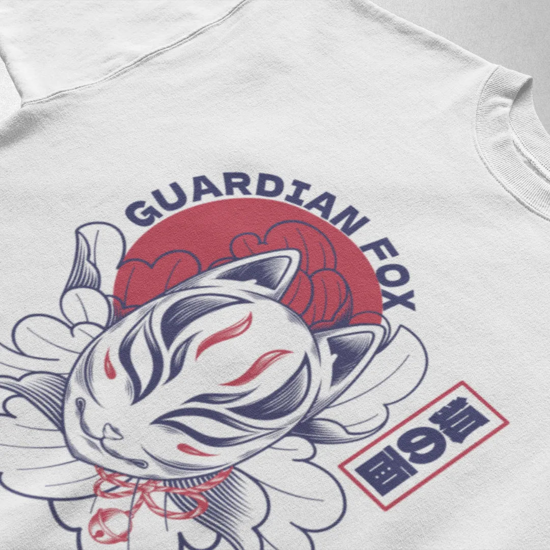 Lotus Kitsune - Japanese Mask | Premium Kaos Urban Streetwear Z071