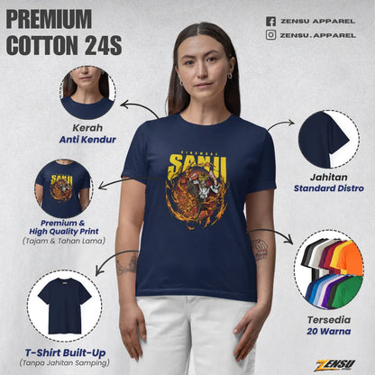 Sanji Diable Jambe - One Piece | Premium Kaos Anime Z083