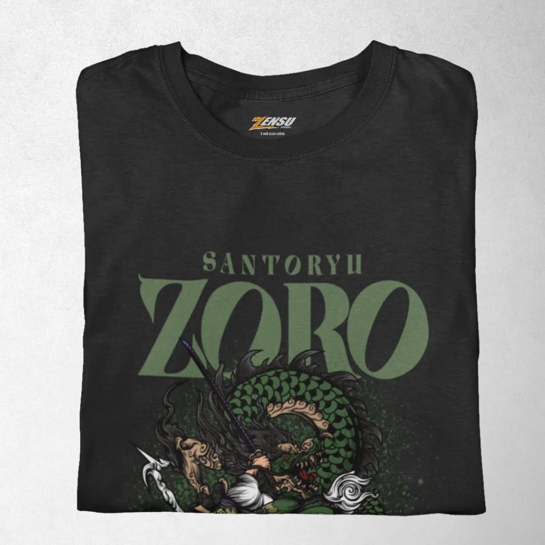 Zoro Santoryu - One Piece | Premium Kaos Anime Z087