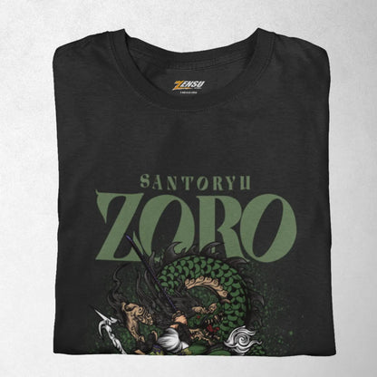 Zoro Santoryu - One Piece | Premium Kaos Anime Z087