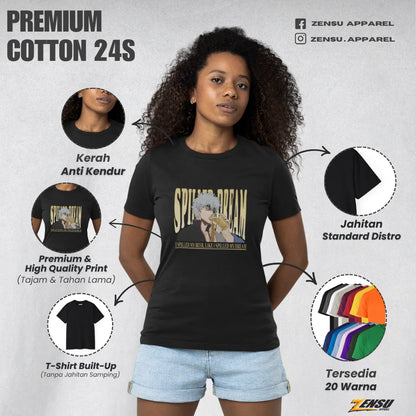 Gintoki Spilled Dream - Gintama | Premium Kaos Anime Z099