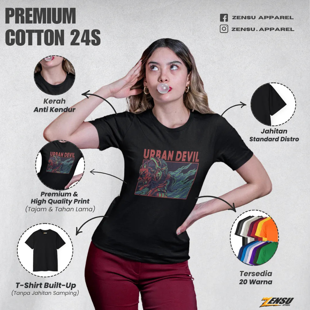 Urban Devil | Premium Kaos Urban Streetwear Z102