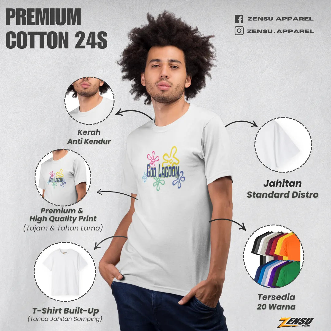 Goo Lagoon - Spongebob | Premium Kaos Streetwear Movie Z130